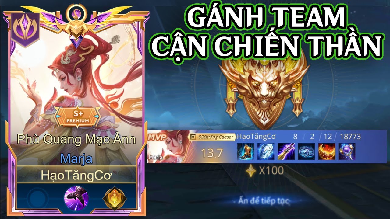 Trận Đấu HAY NHẤT Trong Hành Trình Lên CHIẾN THẦN Mùa Này Của Mình | Liên Quân Mobile