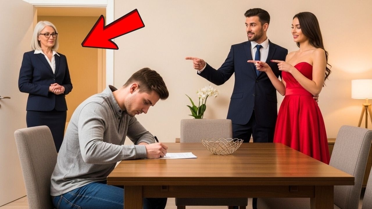Single Dad Forced to Sign Papers — Not Knowing Someone Was Watching