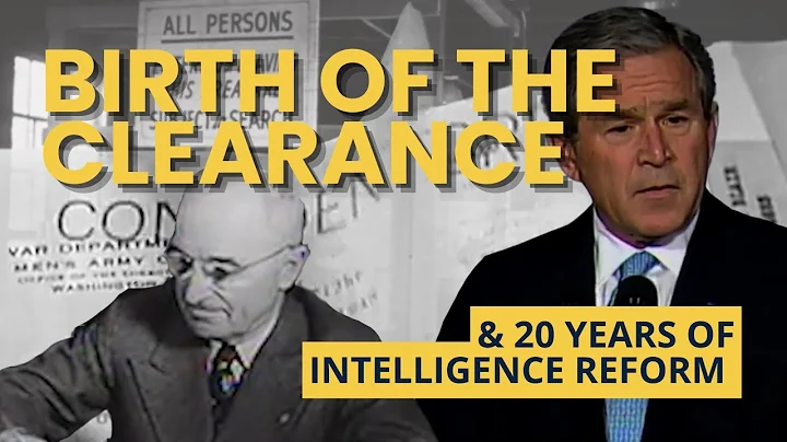 20 Years of Intelligence Reform and the Evolution of Security Clearances