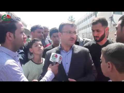 ازالة مبان مخالفة تستخدم كبسطات في الوحدات واندلاع اعمال شغب   والدرك يوضح