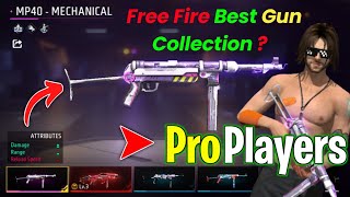 Free Fire Gun Collection Video | Free Fire Gun Collection Challenge | Free Fire Best Gun Skin