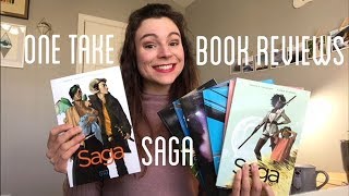 One Take Book Reviews: Saga Graphic Novel Series