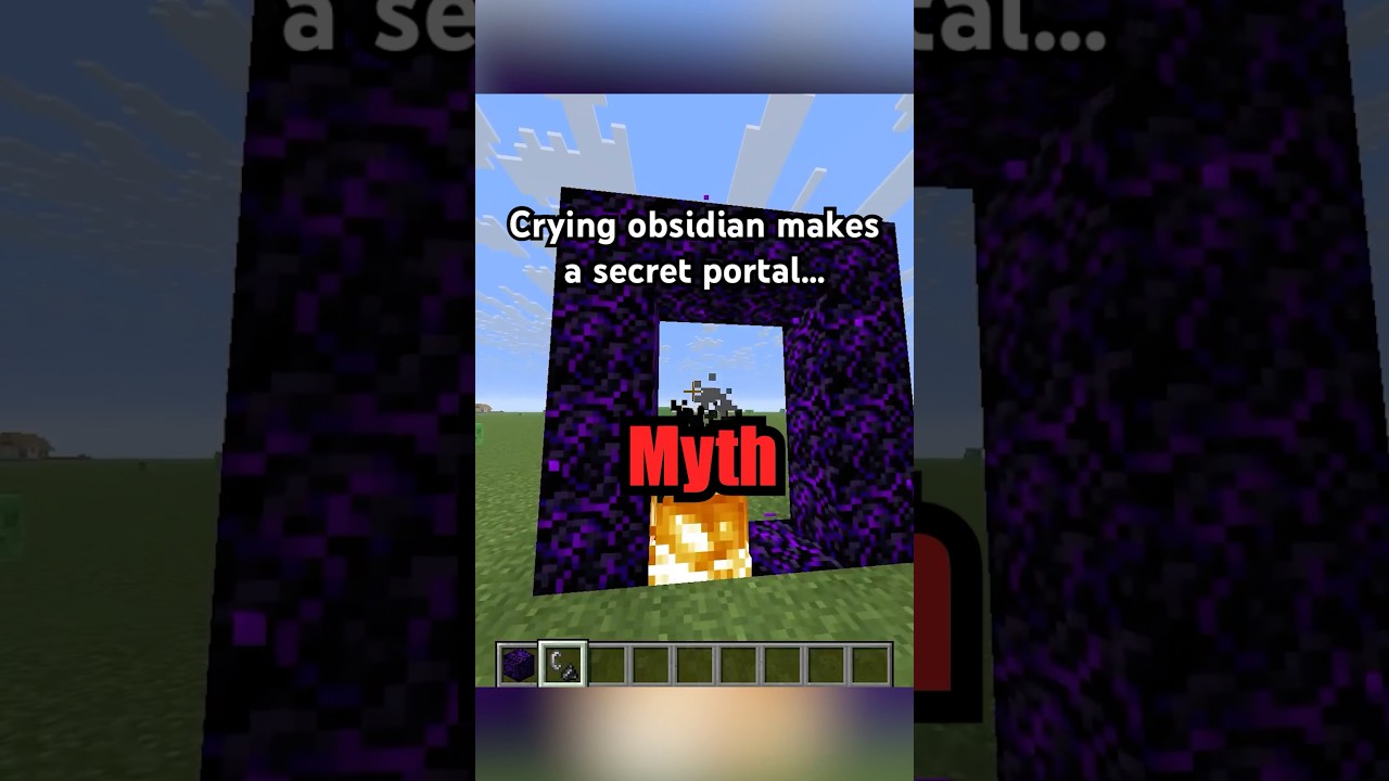 Minecraft Myth Busting 😱