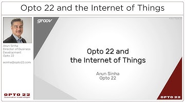 Opto 22 and the internet of Things
