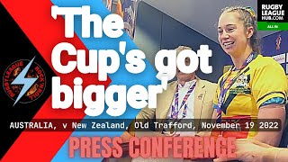 WLF TV: #WCfinal - Australia women presser