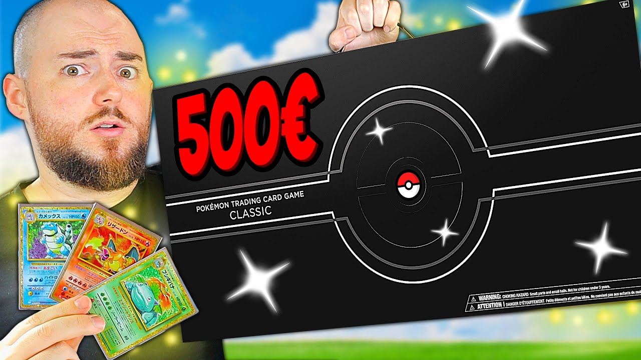 I'm opening the €500 Pokémon Classic Collection! - YouTube