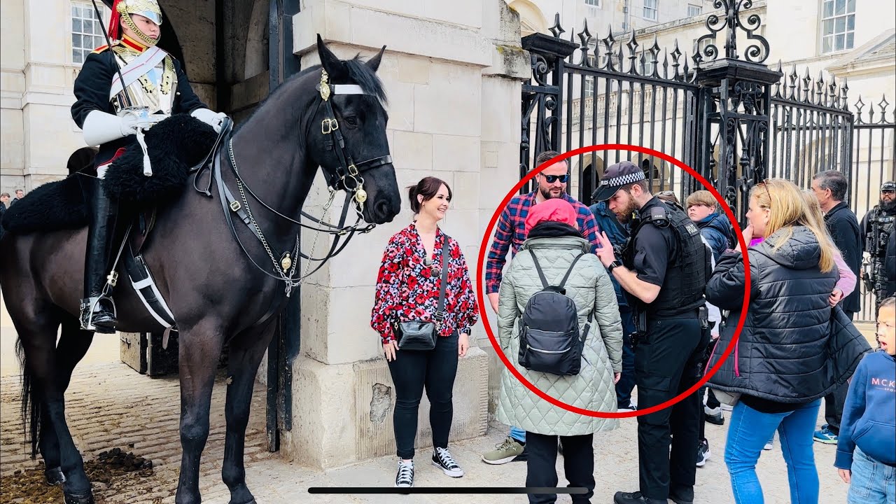 Armed Policeman Takes The Infamous Karen Away For A Chat