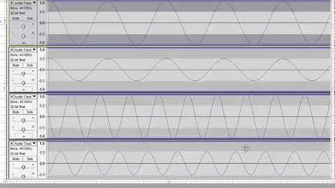Intro to Some Wave Terms, using Audacity