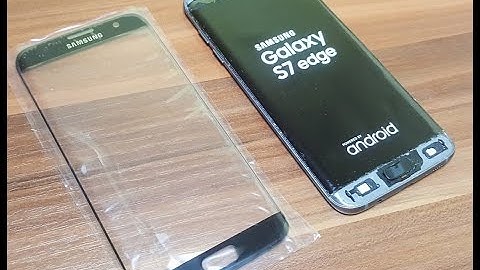 🔧Galaxy S7 Edge Glass Only Replacement - 100% home solution (success)💪