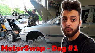 Motoren Faldte Ud Af Bilen