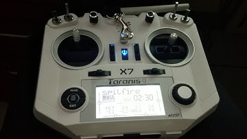 Showing off the FrSky Taranis QX7