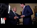 When Trump hugged James Comey: What made it so awkward?