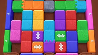 Wood Away Block Jam Level 413 Game Walkthrough Solution