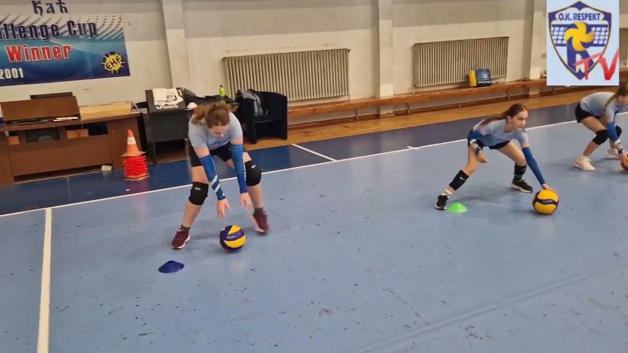 OK RESPEKT- pocetni deo treninga( dinamicko istezanje i jacanje-zagrevanje misica )