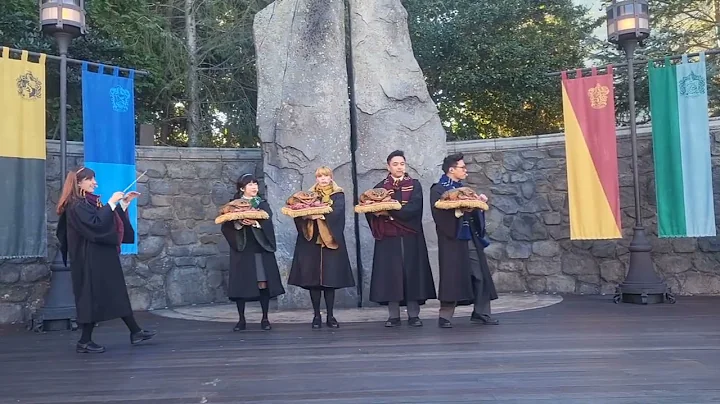 Universal Studios Hollywood Harry Potter Holiday Frog Choir 2025