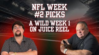 The Nation's Most Successful Bookie Makes Week 2 NFL Picks | JUICE REEL BEATS THE BOOKS! 
