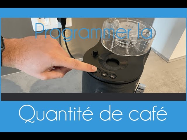 Préparation du café avec la machine Coffee B 