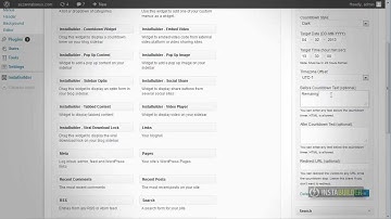 InstaBuilder | Hw To Add Widget
