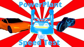 Roadster VS Volt Bike VS Drone | Power Plant Speed Test | Roblox Jail Break