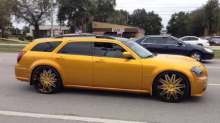 Gold Magnum on Staggered 24' Asanti's