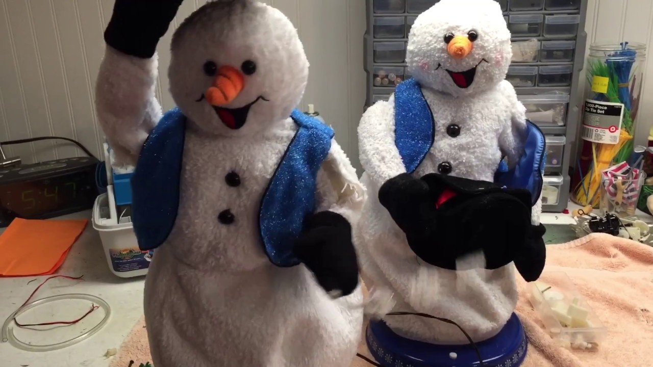 Jobeanvideos Original Childhood Saxophone Santa, Snowflake Spinners, & Fish Restored