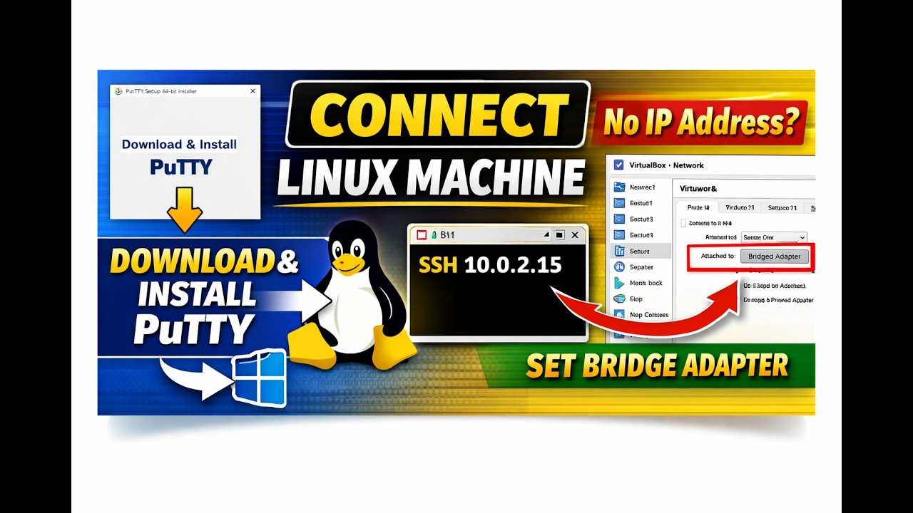 How to Connect Linux to Windows Using PuTTY | Complete SSH Setup Guide ...
