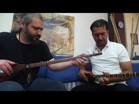 اجرای قطعه مازندرانی بیاد استاد جلال ذوالفنون هم نوازی وحید چیذری فرخ فتاحی