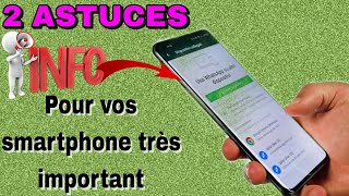 Deux astuces vous aidera à accéder à votre espace smartphone screenshot 2