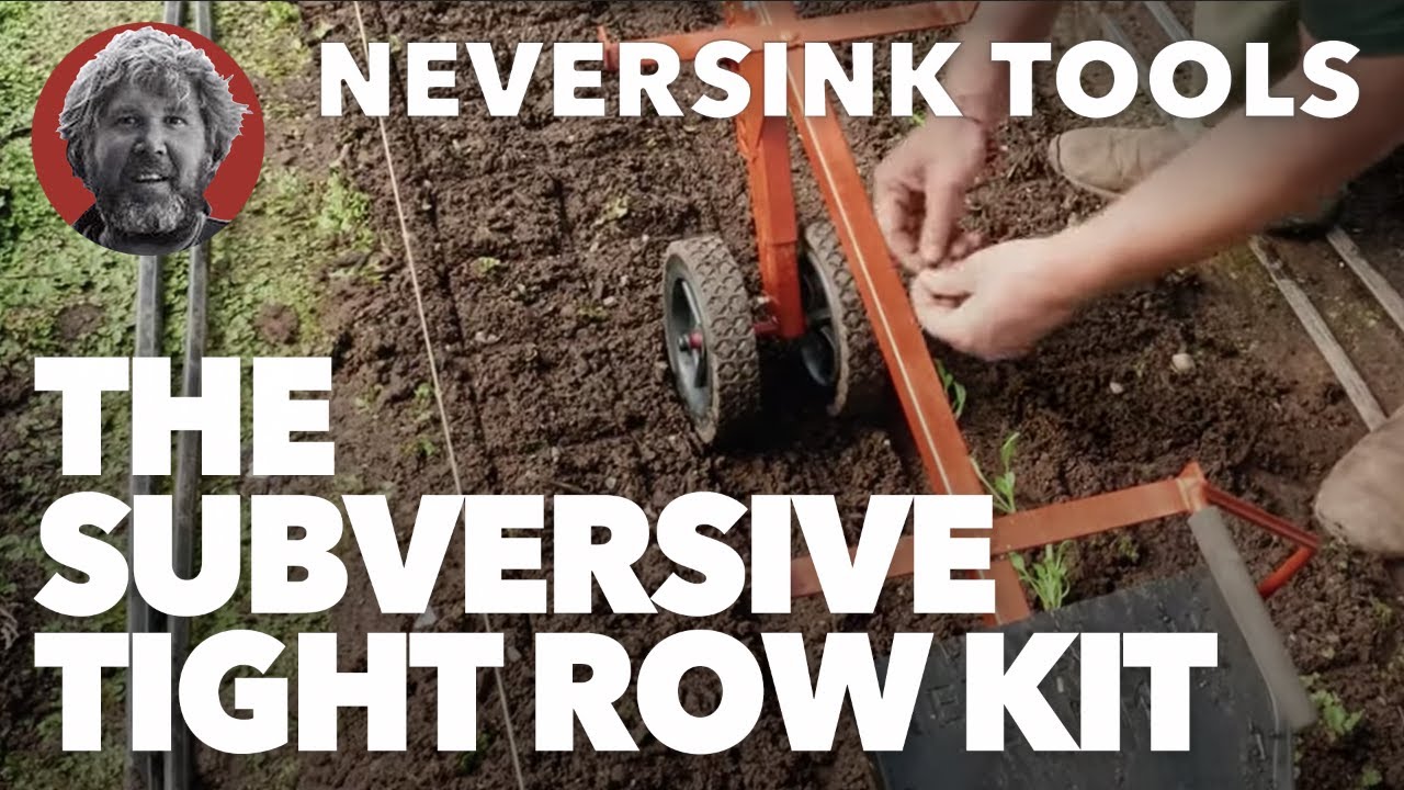 Subversive Machine The Subversive Paperpot Transplanter Tight Row Kit - YouTube