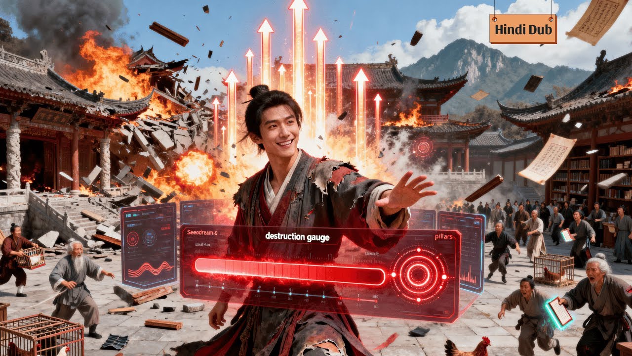 【Hindi Dub】🪙 तीन महीने पहले शिष्य बना, दुर्भाग्य चक्र जागा, नुकसान किया तो इनाम मिला 🔥