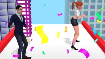 Secretary Run All Levels Gameplay Walkthrough (Android,iOS)