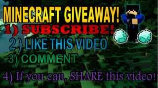 [CLOSED] Minecraft Giftcode Giveaway!
