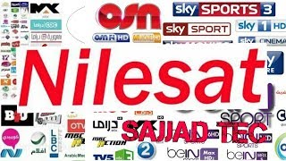 Nilesat 7°w All Channel list 2020 forever server