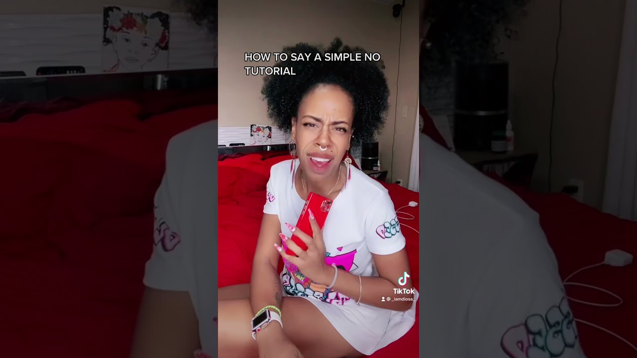 How To Say A Simple NO Without Any Explanation Periodt SayNo How To Say A Simple NO Without Any Explanation Periodt SayNo