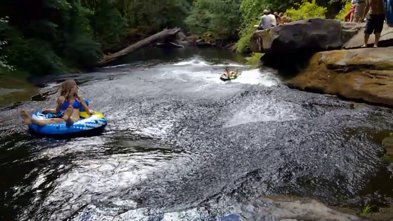 Triangle Lake Rock Slides Blachly Oregon YouTube