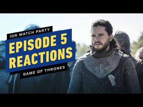 game-of-thrones:-season-8,-episode-5-reactions---ign-watch-party