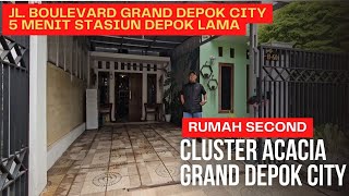 Rumah second murah di Cluster Acacia Grand Depok City Dekat banget stasiun Depok