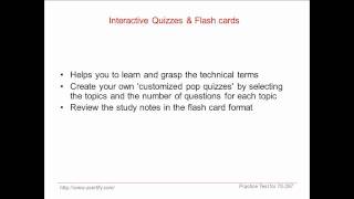 uCertify 70 297 Practice Test