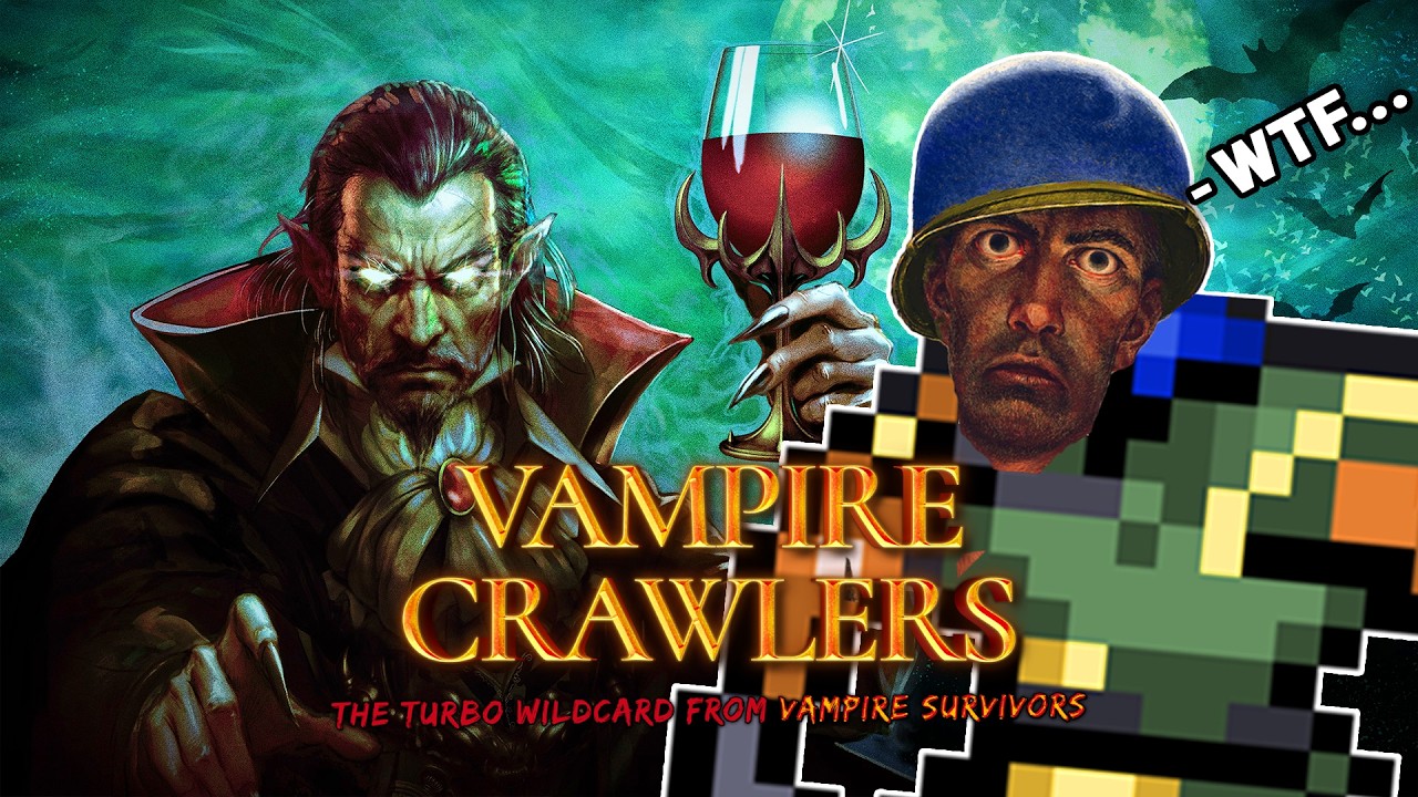 Testando o NOVO VAMPIRE SURVIVORS!!! (Ele é MUITO ALEATÓRIO 💀)