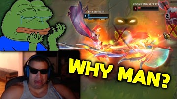 Tyler1 reacts to losing 1v1 by 0.01s