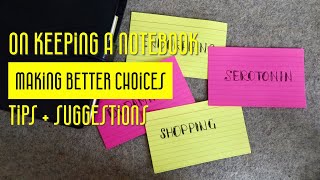 Journaling, Planning, and Overconsumption: Part II