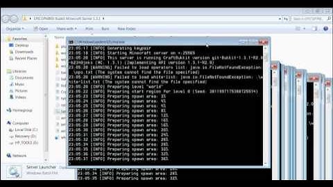 How To Make A Minecraft 1.4.7 Multiplayer Server (With Plugins) - Windows Only