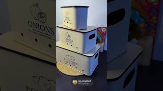 Aesthetic Meesho Kitchen Storage Box Unboxing! #shorts #unboxing