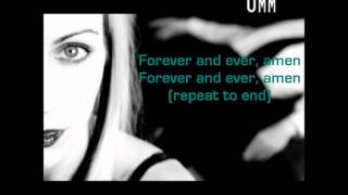 8mm - Forever and Ever Amen with lyrics chords