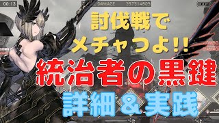 討伐戦でメチャ強い　統治者の黒鍵　詳細＆実践　詳細＆実践[リィンカネ]