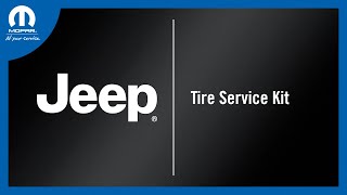 Tire Service Kit | How To | 2026 Jeep Compass