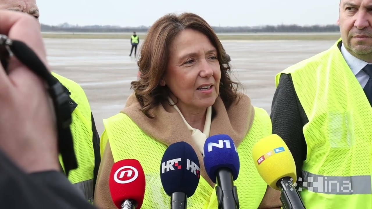 Dolazak pete skupine ukrajinskih ranjenika na liječenje u RH - Irena Hrstić