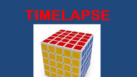 5x5 Timelapse Solve