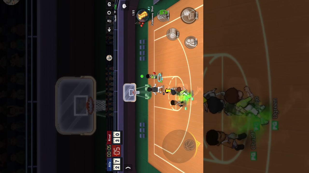 Slam Dunk Mobile Gameplay Hanagata | Fujima speechless!