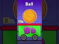 Learn Letter B 🔤 | B is for Ball | ABC Song